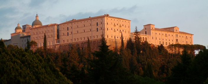  The Monte Cassino monastery today. 